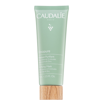 Caudalie Vinopure Purifying Mask tisztító maszk az arcbőr hiányosságai ellen 75 ml