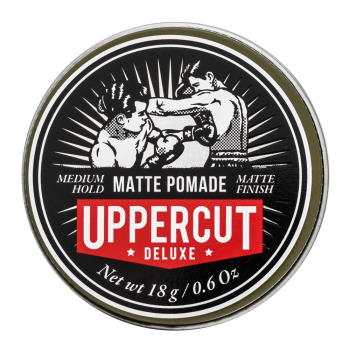 Uppercut Deluxe Matte Pomade помада за коса за матов ефект 18 g