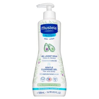 Mustela Gentle Cleansing Gel tisztító gél gyerekeknek 500 ml