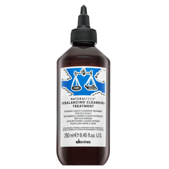 Davines Natural Tech Rebalancing Cleansing Treatment tratament pentru păr pentru păr gras 250 ml