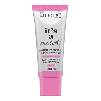 Lirene It's a Match! Mineral Foundation SPF15 maquillaje líquido 001 Light 30 ml