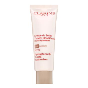 Clarins HydraQuench tonizáló és hidratáló emulziók Tinted Moisturizer SPF15 06 Bronze 50 ml