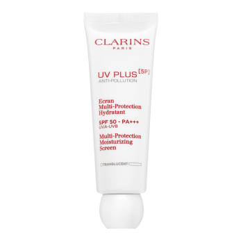 Clarins UV Plus hidratáló és védő fluid Anti-Pollution Multi-Protection Moisturizing Screen Translucent 50 ml