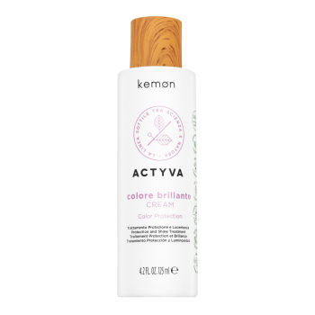 Kemon Actyva Colore Brilliante Cream ochranný krém pro barvené vlasy 125 ml