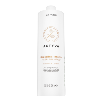 Kemon Actyva Disciplina Intensa Prep Shampoo szampon głęboko oczyszczający do włosów grubych i trudnych do ułożenia 1000 ml