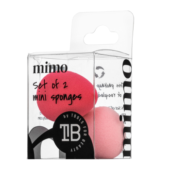 MIMO Set of 2 Mini Sponges make-up spons - Set Pink
