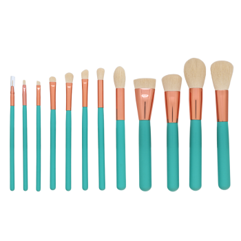 MIMO Makeup Brush Set Turquoise set de brochas 12 Pcs