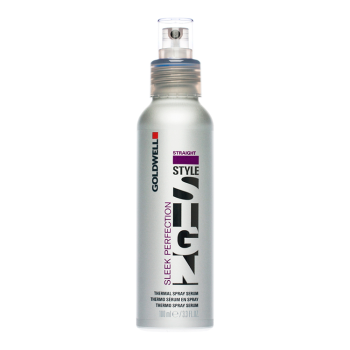 Goldwell StyleSign Straight Sleek Perfection Thermal Spray Serum shampoo per trattamento termico dei capelli 100 ml