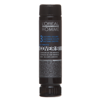 L´Oréal Professionnel Homme Cover 5 Color de pelo No. 3 Dark Brown 3 x 50 ml