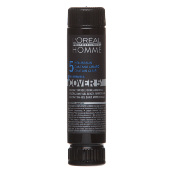L´Oréal Professionnel Homme Cover 5 farba do włosów No. 5 Light Brown 3 x 50 ml