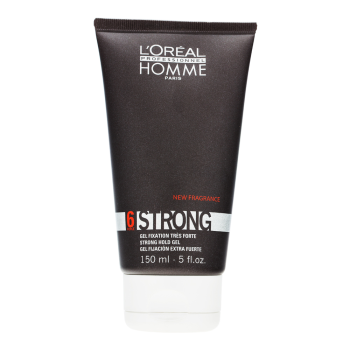 L´Oréal Professionnel Homme Strong Hold Gel Gel para el cabello Para una fijación fuerte 150 ml