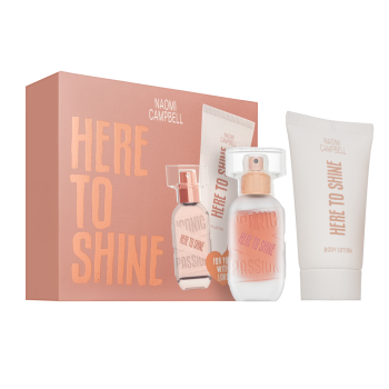 Naomi Campbell Here To Shine ajándékszett nőknek 65 ml