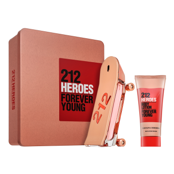 Carolina Herrera 212 Women Heroes Forever Young ajándékszett nőknek Set I. 80 ml