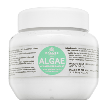 Kallos Algae Moisturizing Hair Mask tápláló maszk hidratáló hatású 275 ml