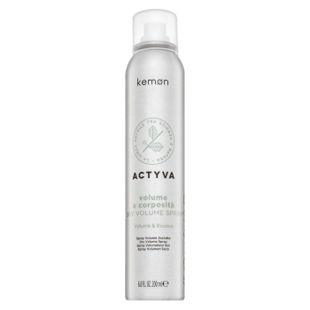 Kemon Actyva Volume E Corposita Dry Volume Spray Spray de peinado Para el volumen del cabello 200 ml