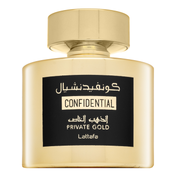 Lattafa Confidential Private Gold parfumirana voda unisex Extra Offer 2 100 ml