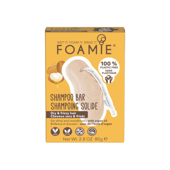 Foamie Shampoo Bar čvrsti šampon za kovrčavu kosu Argan Oil 80 g