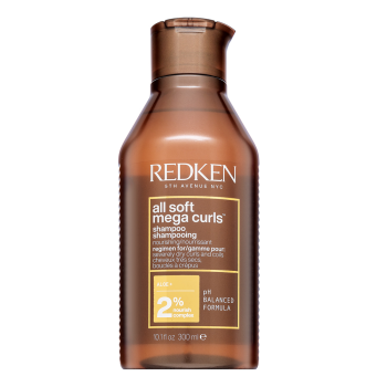 Redken All Soft Mega Curls Shampoo šampón pre vlnité a kučeravé vlasy 300 ml