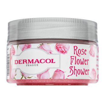 Dermacol Rose Flower Shower testpeeling Delicious Body Scrub 200 ml