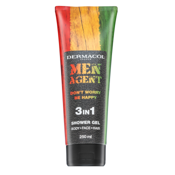 Dermacol Men Agent gel doccia Don't Worry Be Happy 3in1 Shower Gel 250 ml