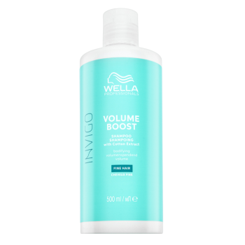 Wella Professionals Invigo Volume Boost Shampoo with Cotton Extract shampoo voor volume voor futloos, fijn haar 500 ml