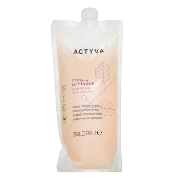Kemon Actyva Colore Brillante Protection and Shine Shampoo zaščitni šampon za barvane lase Refill 1000 ml