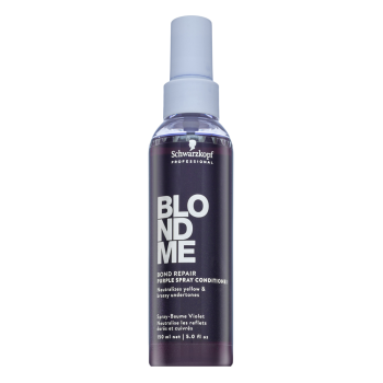Schwarzkopf Professional BlondMe Bond Repair Purple Spray Conditioner balsam fără clatire pentru păr blond 150 ml