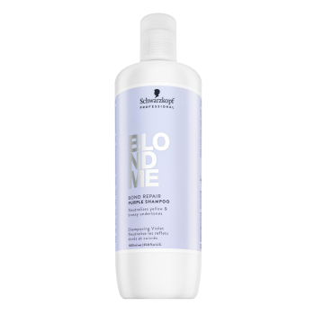 Schwarzkopf Professional BlondMe Bond Repair Purple Shampoo getinte shampoo om gele tinten te neutraliseren 1000 ml