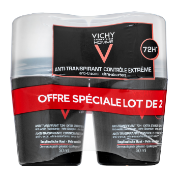 Vichy Homme deodorant 72H Extreme-Control Anti Perspirant 2 x 50 ml
