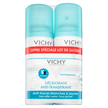 Vichy antitranspirante Deodorant Anti-Transpirant 48H - No Marks 2 x 125 ml