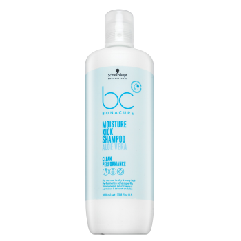 Schwarzkopf Professional BC Bonacure Moisture Kick Shampoo Aloe Vera подхранващ шампоан за хидратиране на косата 1000 ml