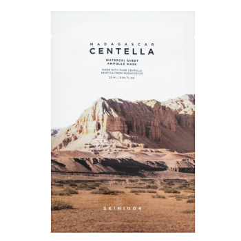 Skin1004 Madagascar Centella regenerierende Maske mit Tiefenwirkung Watergel Sheet Ampoule Mask 5 x 25 ml