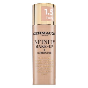 Dermacol Infinity Make-Up & Corrector Make-up en Concealer 1.5 Ivory 20 g