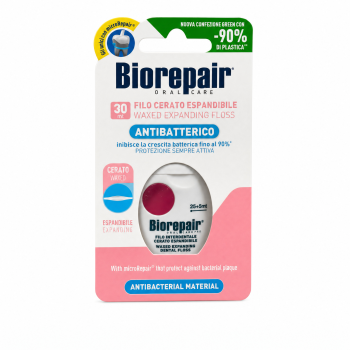 Biorepair Waxed Expanding Floss gewaxte flosdraad 30 m