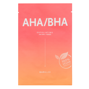 Barulab The Clean Vegan platnena maska Mask AHA/BHA 23 g