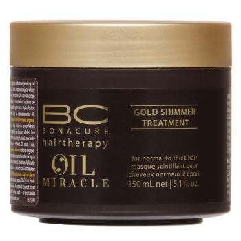 Schwarzkopf Professional BC Bonacure Oil Miracle Gold Shimmer Treatment maszk durva hajra 150 ml