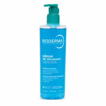 Bioderma Sébium gel limpiador Purifying Cleansing Foaming Gel 400 ml