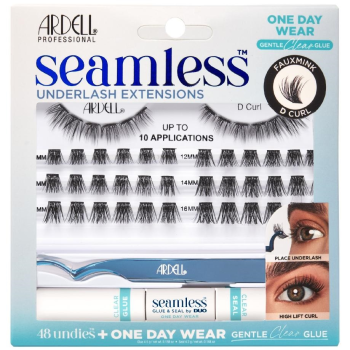 Ardell Seamless Underlash Extensions Kit комплект за попълване на мигли Fauxmink D Curl