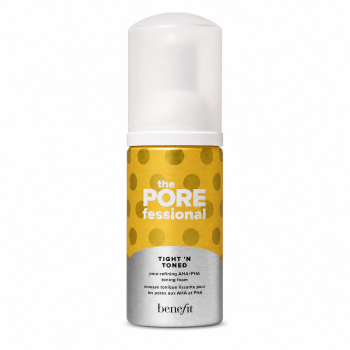 Benefit The POREfessional Schaum Tight ’N Toned Pore-Refining AHA + PHA Toning Foam 60 ml