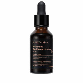 Mary & May Idebenone + Blackberry Complex antioxidační sérum pro všechny typy pleti Serum 30 ml