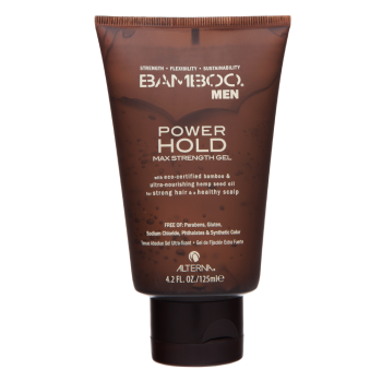 Alterna Bamboo Men Power Hold Max Strenght Gel Haargel für extra starken Halt 125 ml