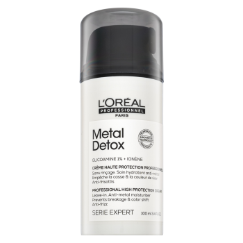 L´Oréal Professionnel Série Expert Metal Detox Professional High Protection Cream ochranný krém pro lesk vlasů 100 ml