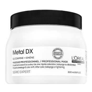 L´Oréal Professionnel Série Expert Metal DX Professional Mask maska ​​za čišćenje za sjaj i zaštitu obojene kose 500 ml