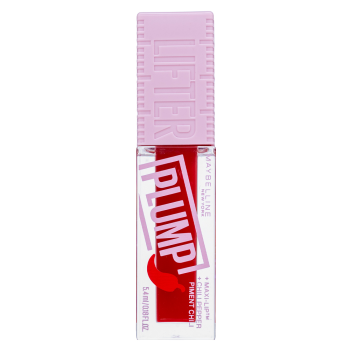 Maybelline Lifter Plump lesk na rty 004 Red Flag 5,4 ml