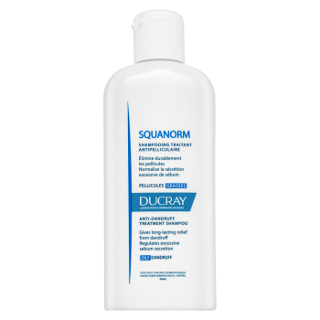 Ducray Squanorm Anti-Dandruff Treatment Shampoo učvršćujući šampon protiv prhuti za normalnu i masnu kosu 200 ml