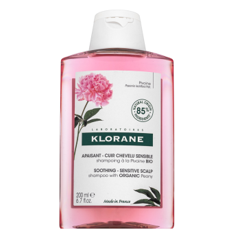 Klorane Organic Peony Soothing Shampoo versterkende shampoo voor de gevoelige hoofdhuid 200 ml