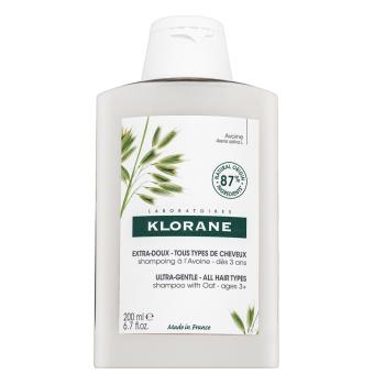 Klorane Ultra-Gentle All Hair Types Shampoo niet-irriterende shampoo voor alle haartypes 200 ml