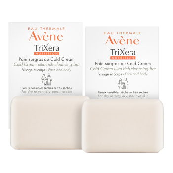 Avène sapun Cold Cream Ultra Rich Cleansing Bar 2 x 100 g