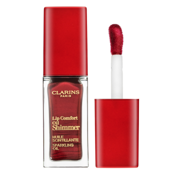Clarins Lip Comfort Oil Shimmer olje za ustnice z bleščicami 08 Burgundy Wine 7 ml