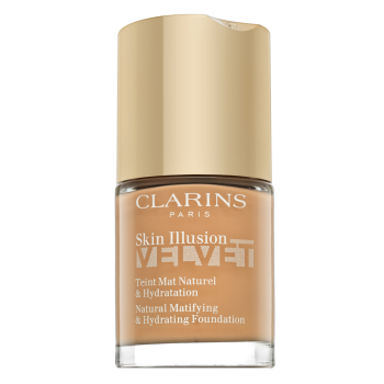 Clarins Skin Illusion Velvet Natural Matifying & Hydrating Foundation tekoča ličila z matirnim učinkom 108W Sand 30 ml